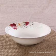5 porcelain salad bowl with decal ceramic salad bowl